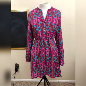 Romeo & Juliet couture novelty bird print dress